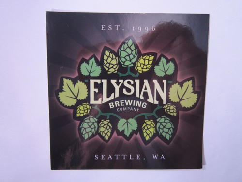 Adesivo birra elysian brewing - adesivo,