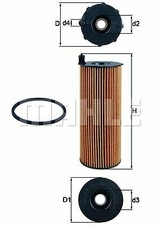 Filtro olio AUDI A4 2.7 TDI 3.0 TDI QUATTRO A6 AVANT Q7 TOUAREG KNECHT OX196/1D