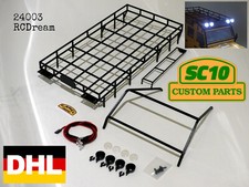 24003 Camel Trophy portapacchi + LED + scala + rollcage per GRC RCDream Defender