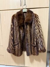 giacca di pelliccia di visone