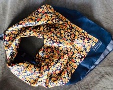 Sciarpa foulard in seta marina