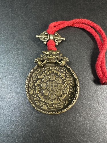 Grande amuleto bagua ottone - amuleto,