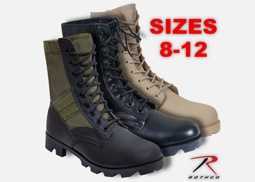Rothco jungle boots 8 - rothco,