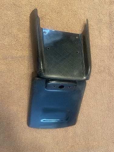 Porta targa carbonio - , ducati