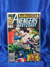 Avengers West Coast #55 VF+