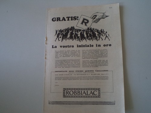 Advertising pubblicità 1927 - advertising,