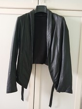 Giacca KAOS nera vera pelle donna.Tg.IT42.