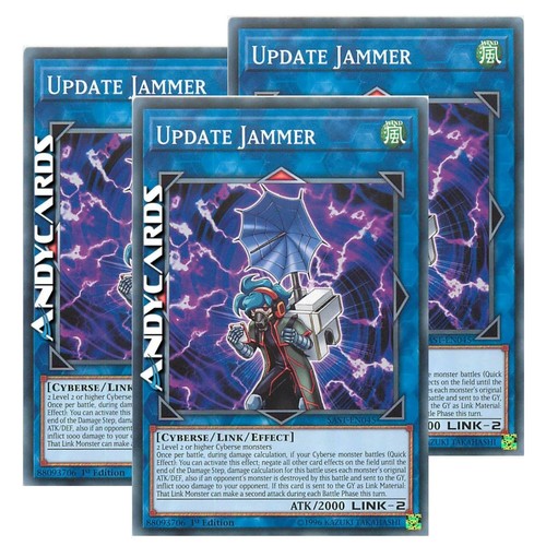 Update jammer - 3x, •