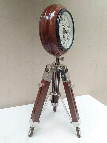 Antico orologio legno - antico,