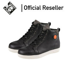 Scarpe Moto sneakers Tucano Urbano Pelle Nere Scooter Impermeabili Traspiranti