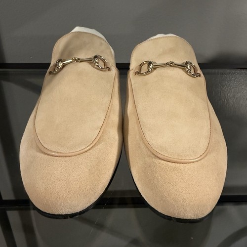 Gucci mocassino slip rosa - slip-on,