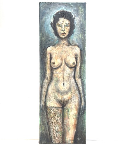 Figura femminile nuda studio
