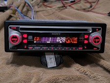 vintage car radio sony