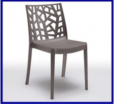 Sedia In Polipropilene da giardino per bar ristorante impilabile esterno interno