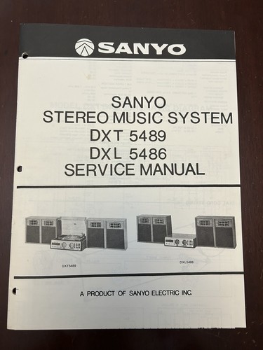 Sanyo dxt 5489 dxl - dxt-5489, dxl-5486