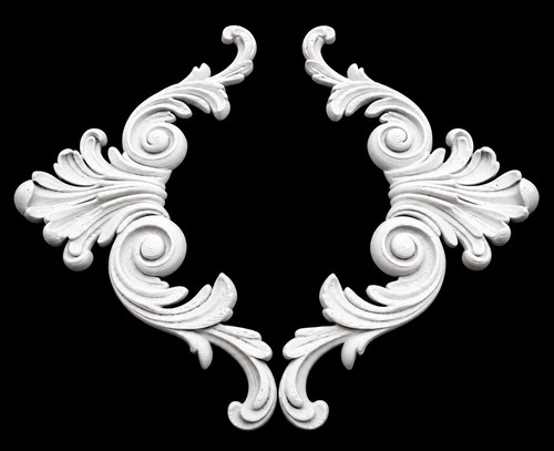 Coppia applique mobili ornate - coppia,