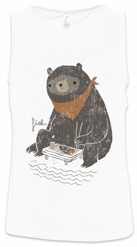 Canotta uomo sushi bear - canotta,