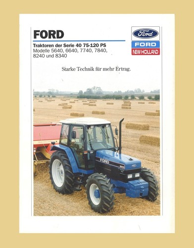 Ford new holland 5640 - new,