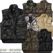 GILET RANGER USA FODERATO NUOVO BW INVERNO GILET ARMY CACCIA OUTDOOR PESCATORE GILET