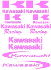 KIT ADESIVI ROSA REPLICA KAWASAKI ninja z750 z800 er6n
