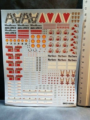 Decals divers decoration - 1/43,