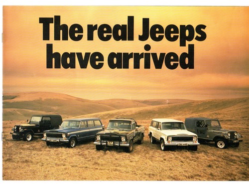 Jeep range 1978 - jeep,