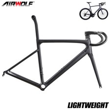 Telaio bici da strada in carbonio AIRWOLF bici da corsa cerchio leggero freno 700*25c
