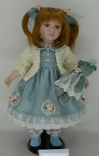 Bambola porcellana vestito - porcellana,