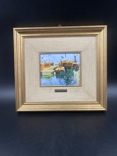 Quadro sul porcellana riproduzione opere famosi impressionisti SOROLLA