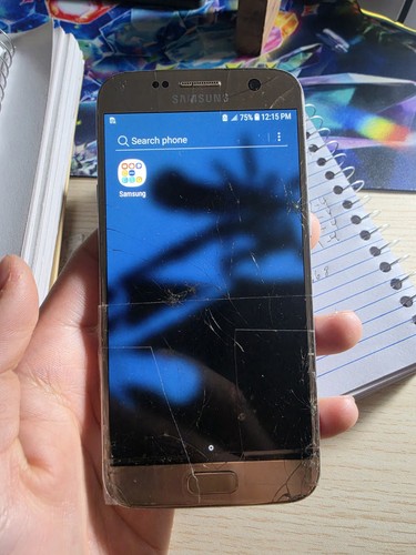 Galaxy gold t - galaxy, s7