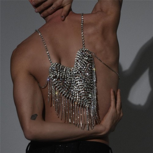 Reggiseno uomo caldo catena