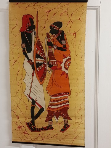 Vintage african batik - batik, fabric