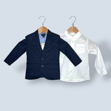 Blazer Crewcuts ragazzo blu