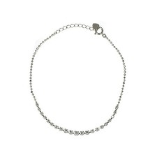 Bracciale con diamanti K18WG