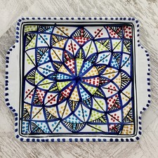 Vassoio con Manici in Ceramica