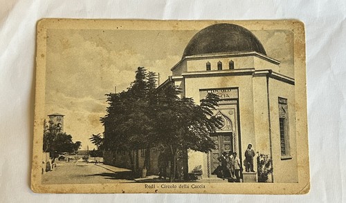 Cartolina rodi circolo della - -,