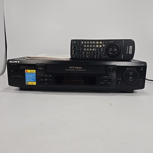 Sony slv 998hf vhs - sony,