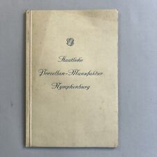 FRANZ-ANΝΤΟΝ BUSTELLILE Staatliche Porzellan Manufaktur Nymphenburg