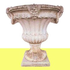 Vaso grande in pietra e cemento, una presenza maestosa per decorare giardini ...