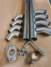 Scarico IN Acciaio Inox Curva