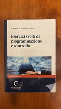 Esercizi svolti di programmazione e controllo - Giappichelli