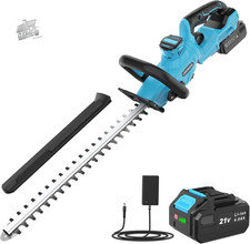 Cordless hedge trimmer