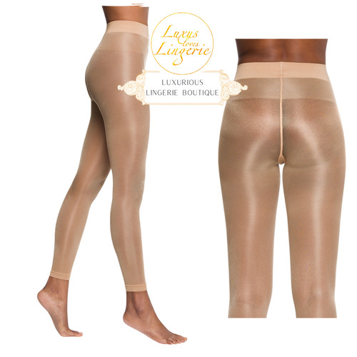 Leggings satin touch - satin, di