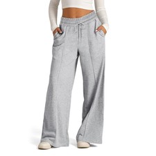 Pantalone donna coulisse tinta