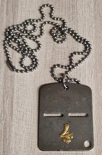 Piastrina Militare Originale