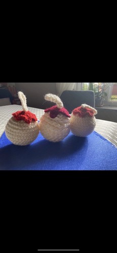 Trio palline natale fatte - trio,