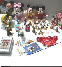 LOTTO TOPOLINO DISNEY PELUCHE  MINNIE MICKEY MOUSE PIPPO SALVADANAIO 