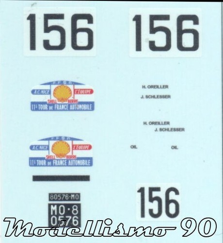 Decal ferrari 250 gto - decal,