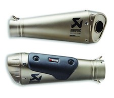 COPPIA TERMINALI RACING AKRAPOVIC PER DUCATI STREETFIGHTER V4 2020 96481661AA