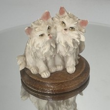 COPPIA STATUINA GATTINO GATTO